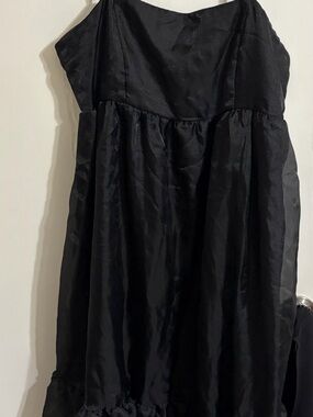 wild fable Black Spaghetti Strap Dress